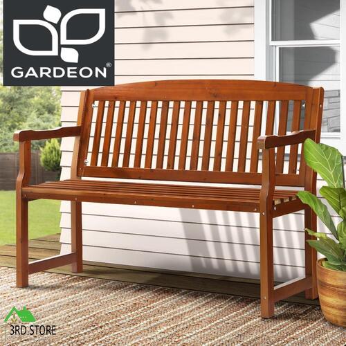 Gardeon Outdoor Garden Bench Seat Wooden Chair Patio Furniture Timber Lounge
