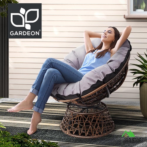 Gardeon Outdoor Lounge Setting Furniture Papasan Chairs Wicker Sofa Patio Garden