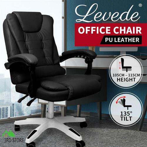 Levede Gaming Chair Office Computer Seat Racing PU Leather Executive