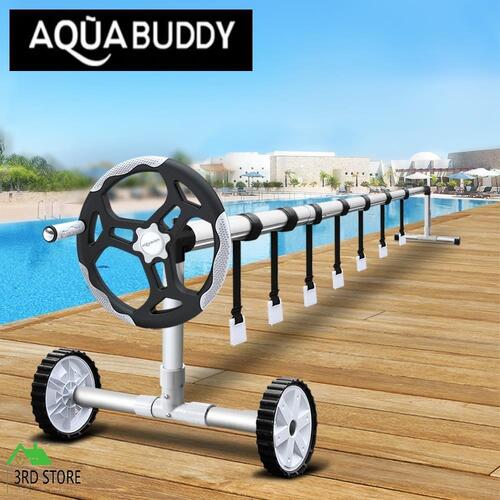 Aquabuddy Pool Cover Roller Solar Blanket Swimming Reel Adjustable Thermal