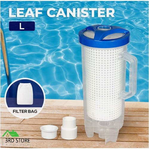 Traderight Pool Leaf Canister Suction Catcher Cleaner Ground Swimming Eater L
