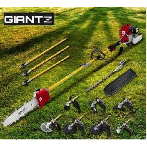 Giantz 65CC Pole Chainsaw Hedge Trimmer Whipper Brush Cutter Pruner Snipper Long