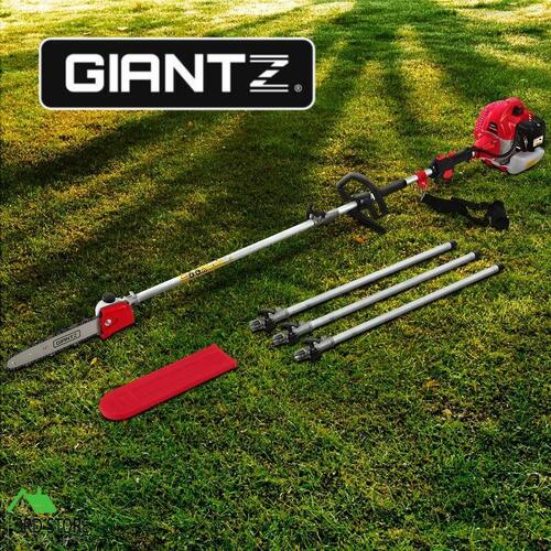 Giantz 65CC Pole Chainsaw Petrol Saw Chain Tree Pruner Extended Bonus Extra Gift