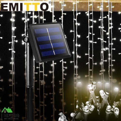 Solar Powered 25M Fairy String Lights Outdoor Garden Party Wedding Xmas AU