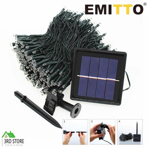 30M 300LED String Solar Powered Fairy Lights Garden Christmas D?cor Multi Colour