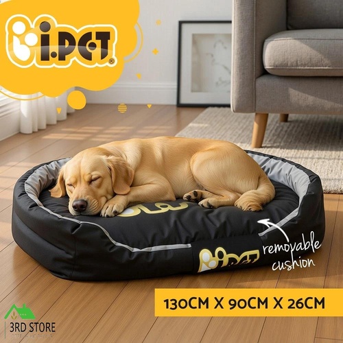 i.Pet Dog Bed XXL Large Jumbo Pet Calming Soft Sofa Cushion Mat Washable 130x90x26cm