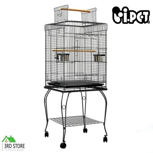 i.Pet Bird Cage Pet Cages Aviary 145CM Large Travel Stand Budgie Parrot Toys