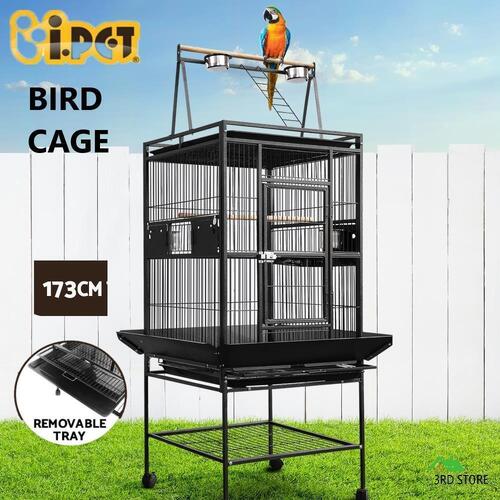i.Pet Bird Cage Pet Cages Aviary 173CM Large Travel Stand Budgie Parrot Toys