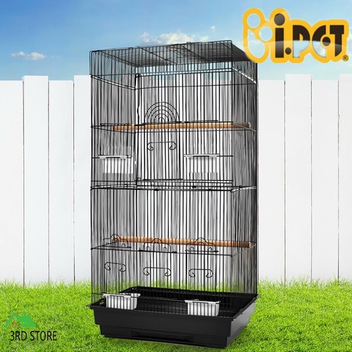 i.Pet Bird Cage Pet Cages Aviary 88CM Small Budgie Parrot Finch Budgie Canary