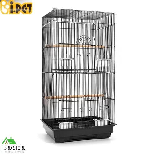 i.Pet Bird Cage Pet Cages Aviary 88CM Small Budgie Parrot Finch Budgie Canary