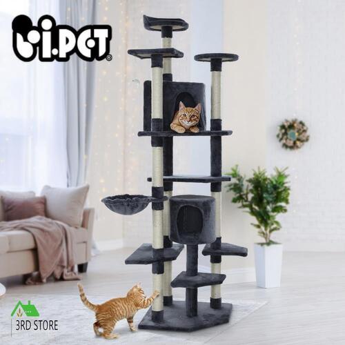 i.Pet Cat Tree Trees Scratching Post Scratcher Tower Condo House Furniture Wood