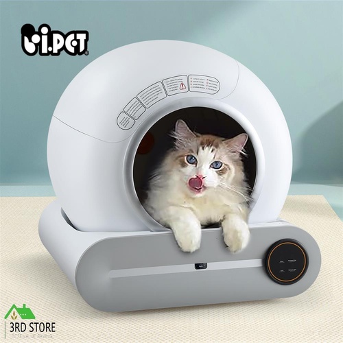 i.Pet Automatic Cat Litter Box Self-Cleaning Large Smart Toilet Tray App Control 9L