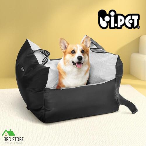 i.Pet Dog Car Seat Booster Cover Dog Bed Portable Waterproof Belt Non Slip