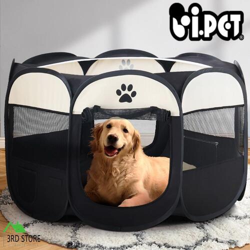 i.Pet Pet Dog Playpen Enclosure Crate 8 Panel Play Pen Tent Bag Fence Puppy 3XL