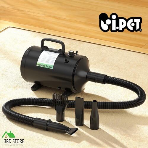 i.Pet Pet Hair Dryer Dog Cat Grooming Speed Blower Hairdryer Heater Low Noise