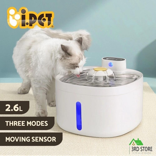 i.Pet Pet Water Fountain Dispenser Filter Dog Cat Drinking Automatic Electric 2.6L