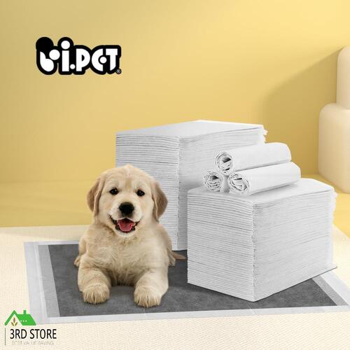 i.Pet Pet Training Pads 200pcs 60x60cm Puppy Dog Toilet Pee Indoor Super Absorbent Grey