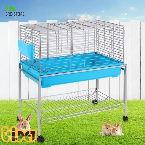 i.Pet Rabbit Cage Hutch Pet Cages Indoor Outdoor Bunny Hamster Enclosure Carrier