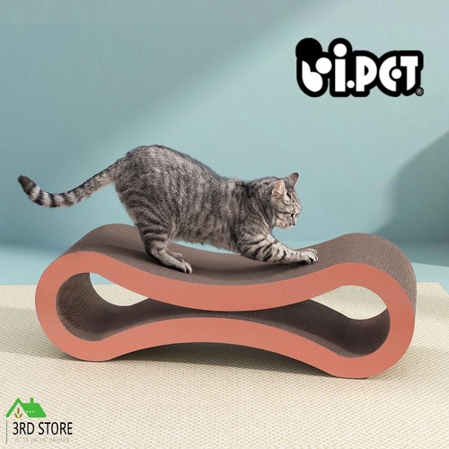 i.Pet Cat Scratching Board Scratcher Cardboard Kitten Indoor Climbing Bed Catnip