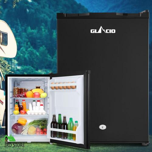 Glacio Camping 80L Portable Fridge Freezer Cooler Upright 12V/24V/240V Caravan