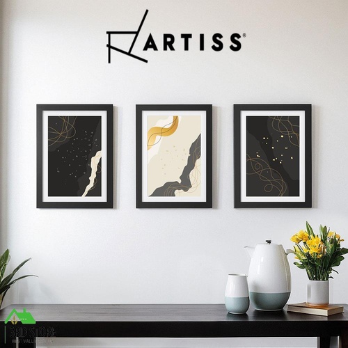 Artiss Photo Frame A4 3PCS Set Picture Frame Family Wall Art Work Display Frames