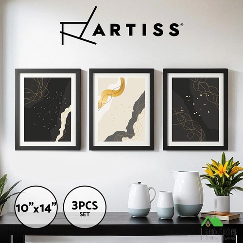 Artiss Photo Frame 3PCS Set Picture Frame Family Wall Art Work Display Frames