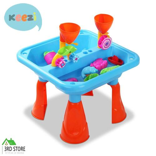 Keezi Kids Outdoor Sand and Water Toys Toddler Children Play Table Activity