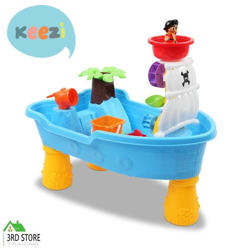 RETURNs Keezi Kids Sandpit Toys Outdoor Beach Sand Pit Water Toddler Children Play Set