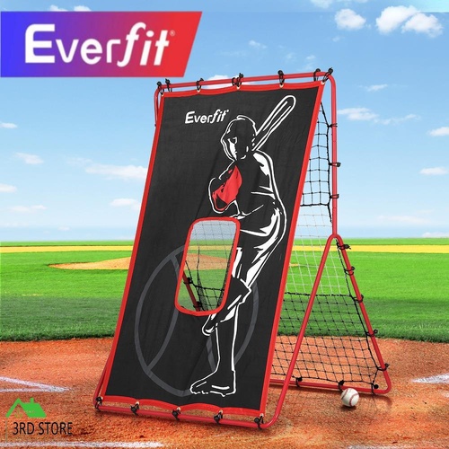 Everfit 2 in 1 Baseball Net Target Zone Rebound Net Pitching Target Hitter