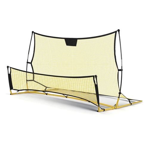 Everfit 2.1m Football Soccer Net Portable Goal Net Rebounder Sports Training Yellow
