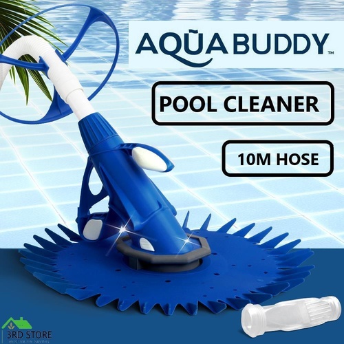 RETURNs Aquabuddy Swimming Automatic Pool Cleaner Floor Climb Wall Pool Vacuum 10M Hose