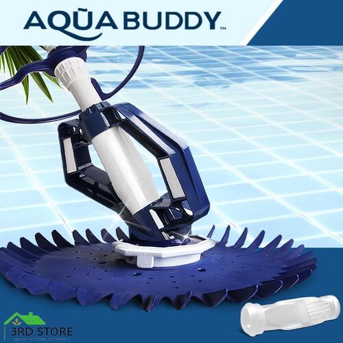 RETURNs Aquabuddy Swimming Pool Cleaner Floor Climb Wall Automatic Vacuum 10M Hose