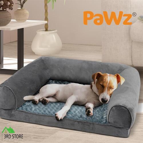 Pet Bed Sofa Dog Beds Bedding Soft Warm Mattress Cushion Pillow Mat Plush M