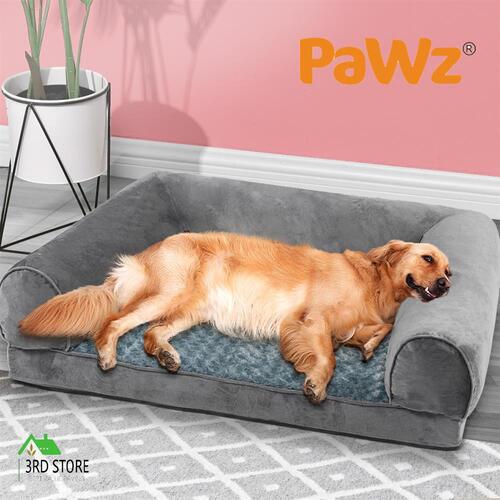 PaWz Pet Bed Sofa Dog Bedding Soft Warm Mattress Cushion Pillow Mat Plush XXL