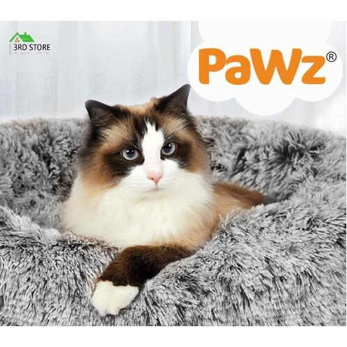 PaWz Replaceable Cover For Dog Calming Bed Mat Soft Plush Kennel Charcoal Size M