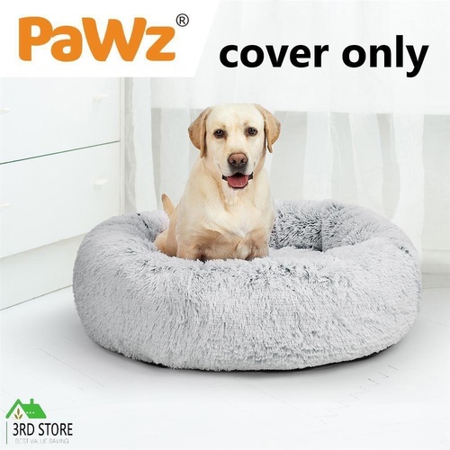 PaWz Replaceable Cover For Dog Calming Bed Warm Kennel Round Cave AU Charcoal XL