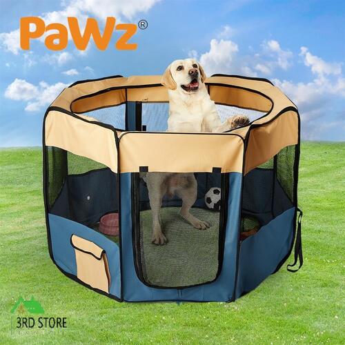 PaWz Pet Dog Playpen Puppy Exercise Cat Cage Enclosure Outdoor Large 48"