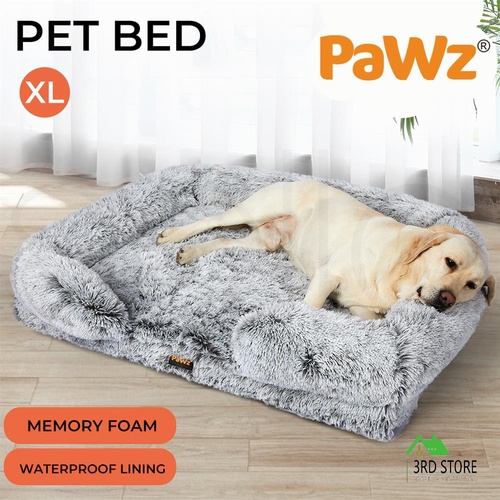 PaWz Pet Bed Orthopedic Sofa Dog Beds Bedding Soft Warm Mat Mattress Cushion XL