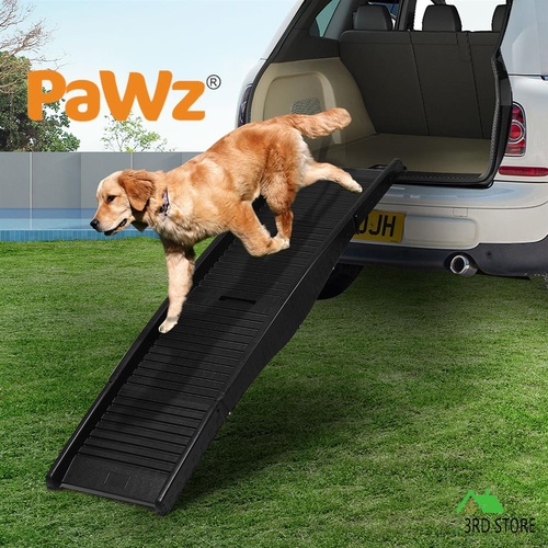 PaWz Dog Ramp Pet Car Suv Travel Stair Step Foldable Portable Lightweight Ladder