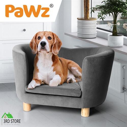 RETURNs PaWz Luxury Elevated Sofa Anti-slip Raised Dog Cat Beds Couch Kitten Lounge