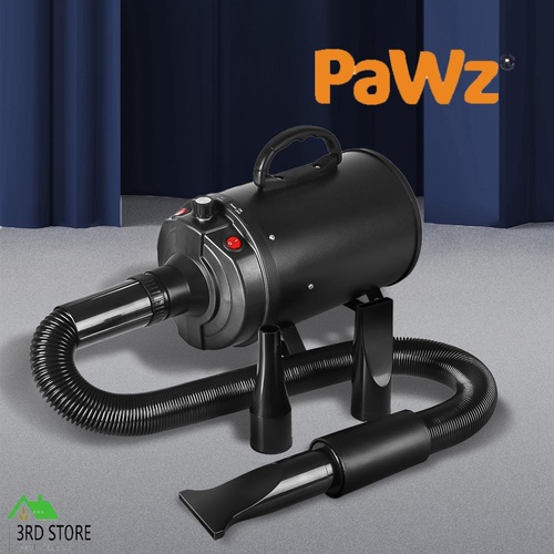 Dog Cat Pet Hair Dryer Grooming Blow Speed Hairdryer Blower Heater Blaster 2800W