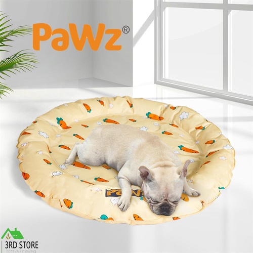 PaWz Pet Cool Gel Mat Cat Bed Dog Bolster Waterproof Self-cooling Pads Summer L