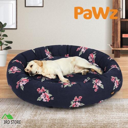 PaWz Dog Calming Bed Pet Cat Washable Portable Round Kennel Summer Outdoor XXXL