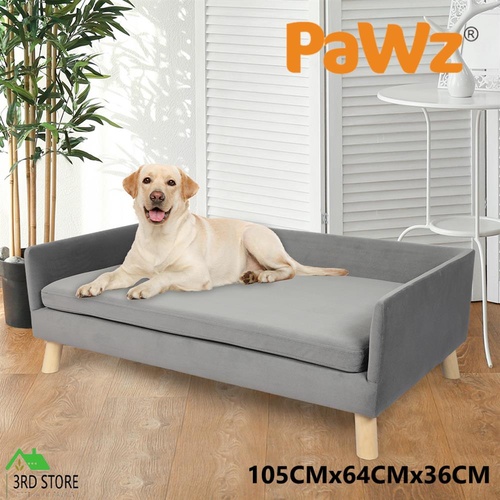PaWz Pet Sofa Bed Dog Warm Soft Lounge Couch Soft Removable Cushion Chair Large