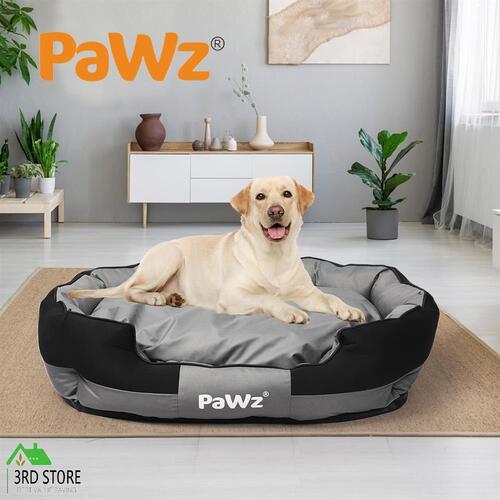 PaWz Waterproof Pet Dog Calming Bed Memory Foam Orthopaedic Removable Washable L