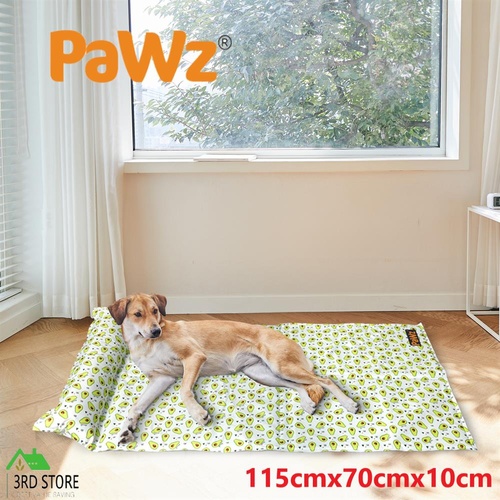 PaWz Pet Cooling Mat Cat Dog Gel Non-Toxic Bed Pillow Sofa Self-cool Summer L