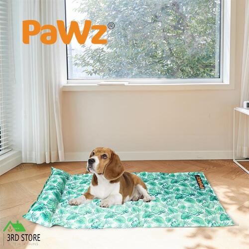 PaWz Pet Cooling Mat Cat Dog Gel Non-Toxic Bed Pillow Sofa Self-cool Summer M