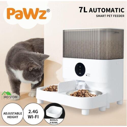RETURNs PaWz 7L Auto Pet Feeder Automatic Cat Dog Smart Wifi App Food Dispenser