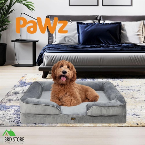 PaWz Memory Foam Pet Sofa Bed Cushion Dog Mat Washable Removable Orthopedic M