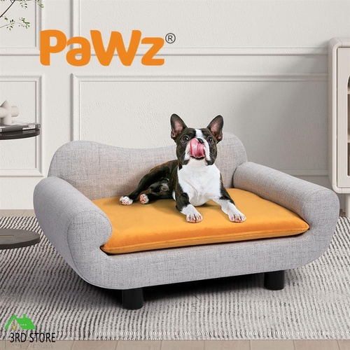 PaWz Pet Sofa Bed Dog Cat Detachable Warm Soft Back Lounge Couch Washable Cover